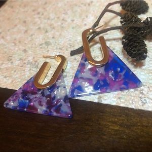 ⬇️ Pyramid Earrings
